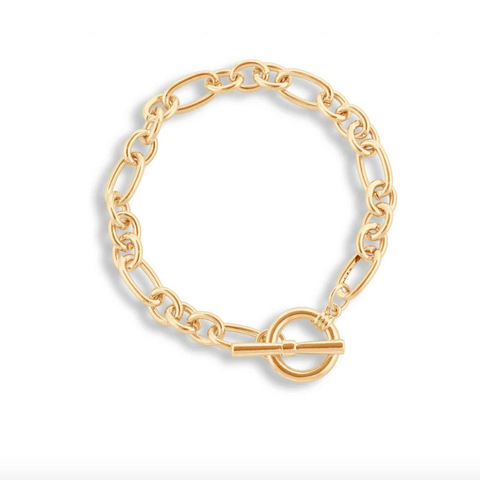 Big Metal Maude Curb Chain Bracelet