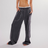 Free People Don't Wait Up Lounge Pant - Black