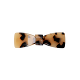 Black Colour Luce Bow Barette Claw