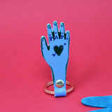Papa Key Ring - Cornflower Blue
