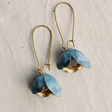 Silk Purse, Sow's Ear Bluebell Earrings