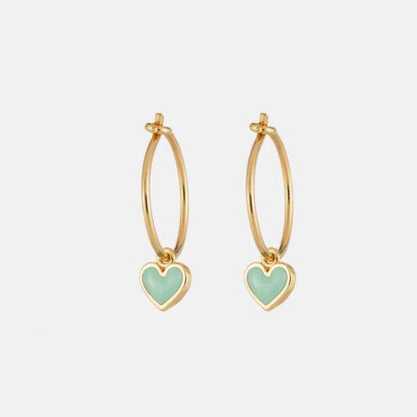 One & Eight Sage Eve Heart Huggies