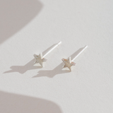 One & Eight Silver Astral Studs