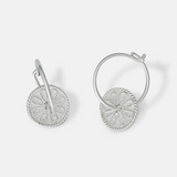 One & Eight Silver Daisy Earrings