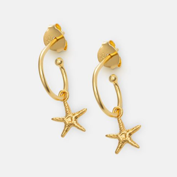 one-eight-gold-starfish-hoop-studs