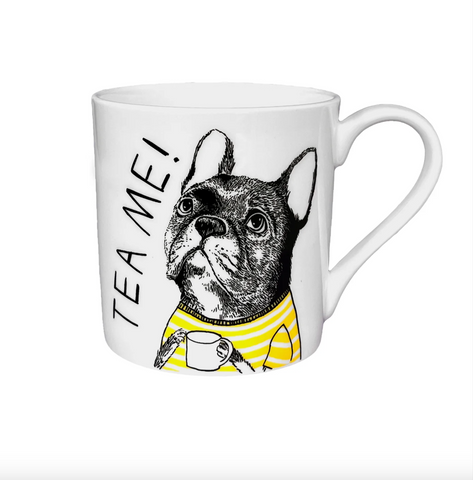 Tea Me French Bulldog Mug