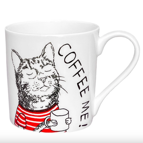 Coffee Me Cat Mug