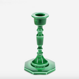 Enamel Candlestick - Dark Green
