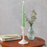 Enamel Candlestick - Soft Pink