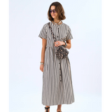 Lollys Laundry Aliya Maxi Dress Stripe