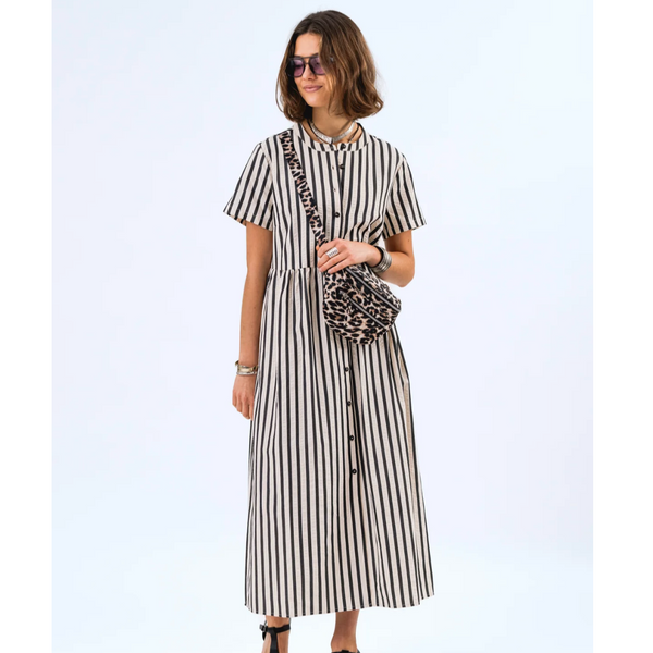 Lollys Laundry Aliya Maxi Dress Stripe