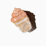 Strawberry Ice Cream Resin Claw Clip