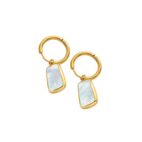 Consortium -  Mother of Pearl Drop Earrings