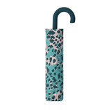 Leopard Print Crook Green Umbrella