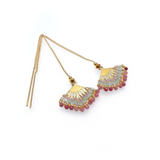 Annabella Moore Rhodochrosite Drop Earrings