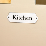 Enamel Kitchen Sign