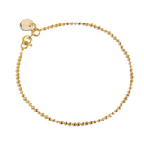 ENAMEL Copenhagen Bracelet, Ball Chain - Gold