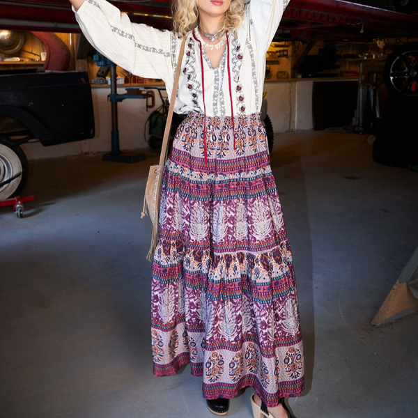 Lollys Laundry Sunset Maxi Skirt
