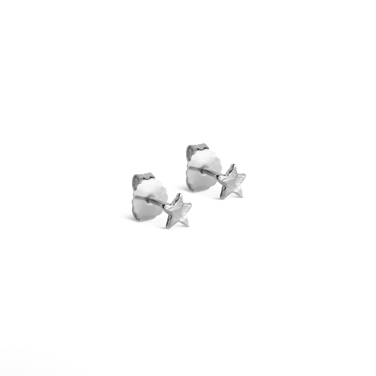 ENAMEL Copenhagen Studs, Star Energy - Silver