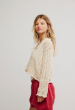 Free People Charlotte Sweater - Ivory