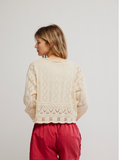 Free People Charlotte Sweater - Ivory