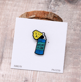 Attic Creations 'Bullshit Be Gone' Enamel Pin Badge