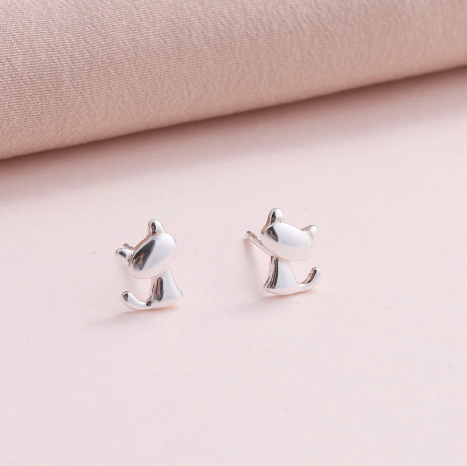 Attic Creations Cat Lady Earrings