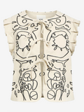 Object Detailed Waistcoat - Sandshell