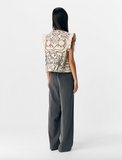 Object Detailed Waistcoat - Sandshell