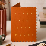 Scallop Thanks Very Much Rust Card
