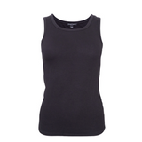 Black Colour Tea Top - Black