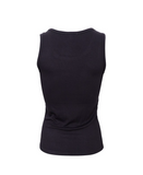 Black Colour Tea Top - Black