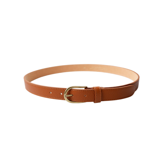 black-colour-iris-belt-cognac
