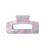 Black Colour Berlin Hair Claw - Lavender/Grey