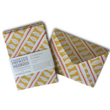 Cambridge Imprint Ten Patterned Envelopes - Charleston Stripe