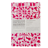 Cambridge Imprint Ten Patterned Envelopes - Dappled Eton Mess