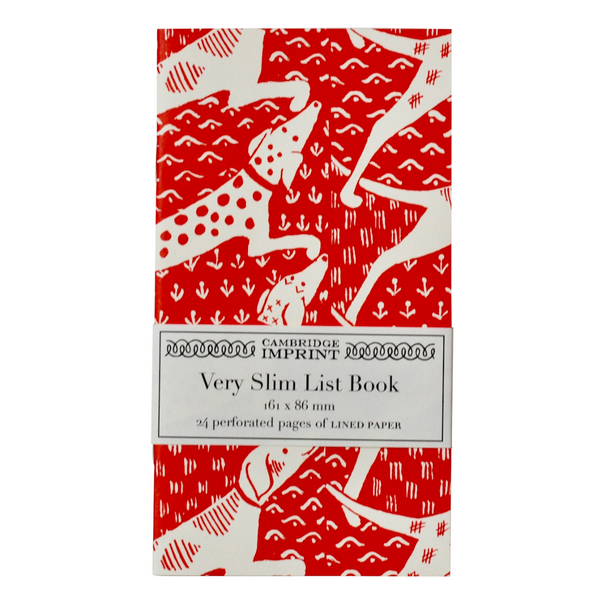Cambridge Imprint Very Slim List Book Dogs