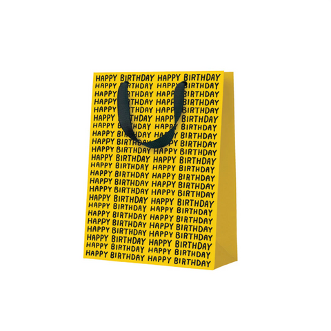 Happy Birthday Repeat Small Gift Bag