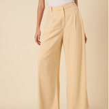 Nobody's Chid Cream Wide Leg Trousers