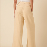 Nobody's Chid Cream Wide Leg Trousers