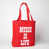 Peanuts Tote Bag - Music Is Life