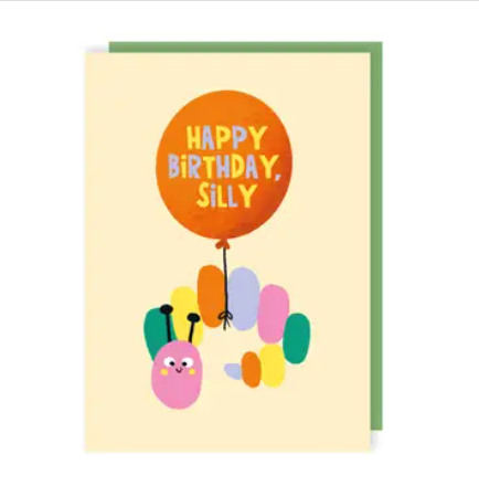 Happy Birthday Silly Card