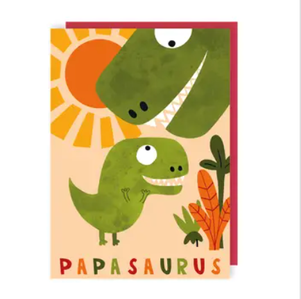Papasaurus Card