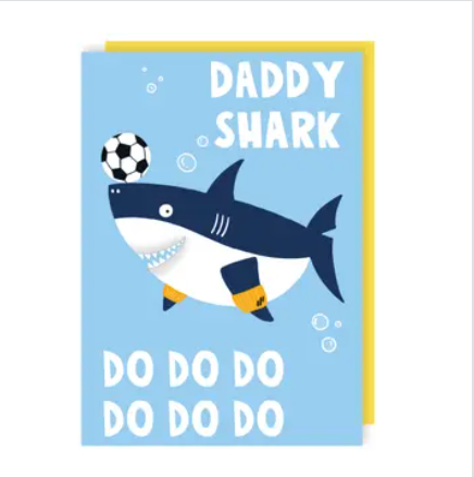 Daddy Shark Card