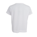 Black Colour May SS Tee - White