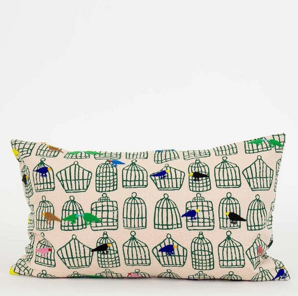 Afroart Birdcage Cushion 30x50cm