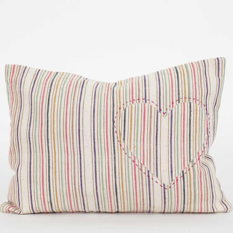 Afroart Eco Heart Cushion