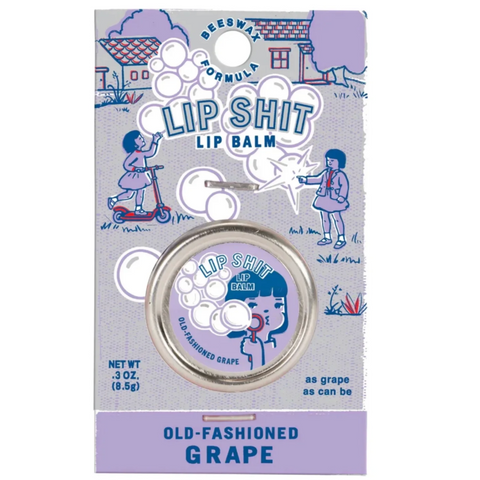 Beeswax Formula Lip Shit - Old Fashioned Grape