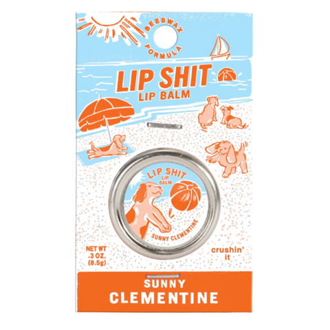 Beeswax Formula Lip Shit - Sunny Clementine