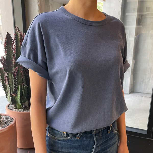 Le Bon Shoppe Her Tee - Vintage Navy